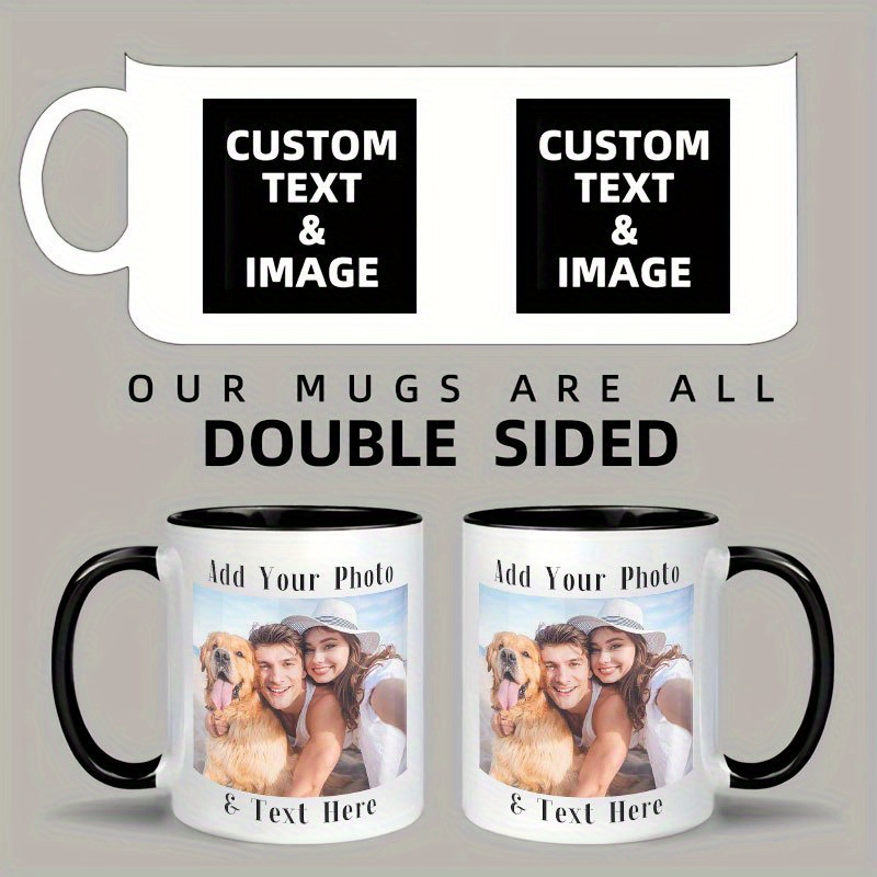 2D 1pc 11oz Personalized Custo - Coffee Tea Images 评论和价格