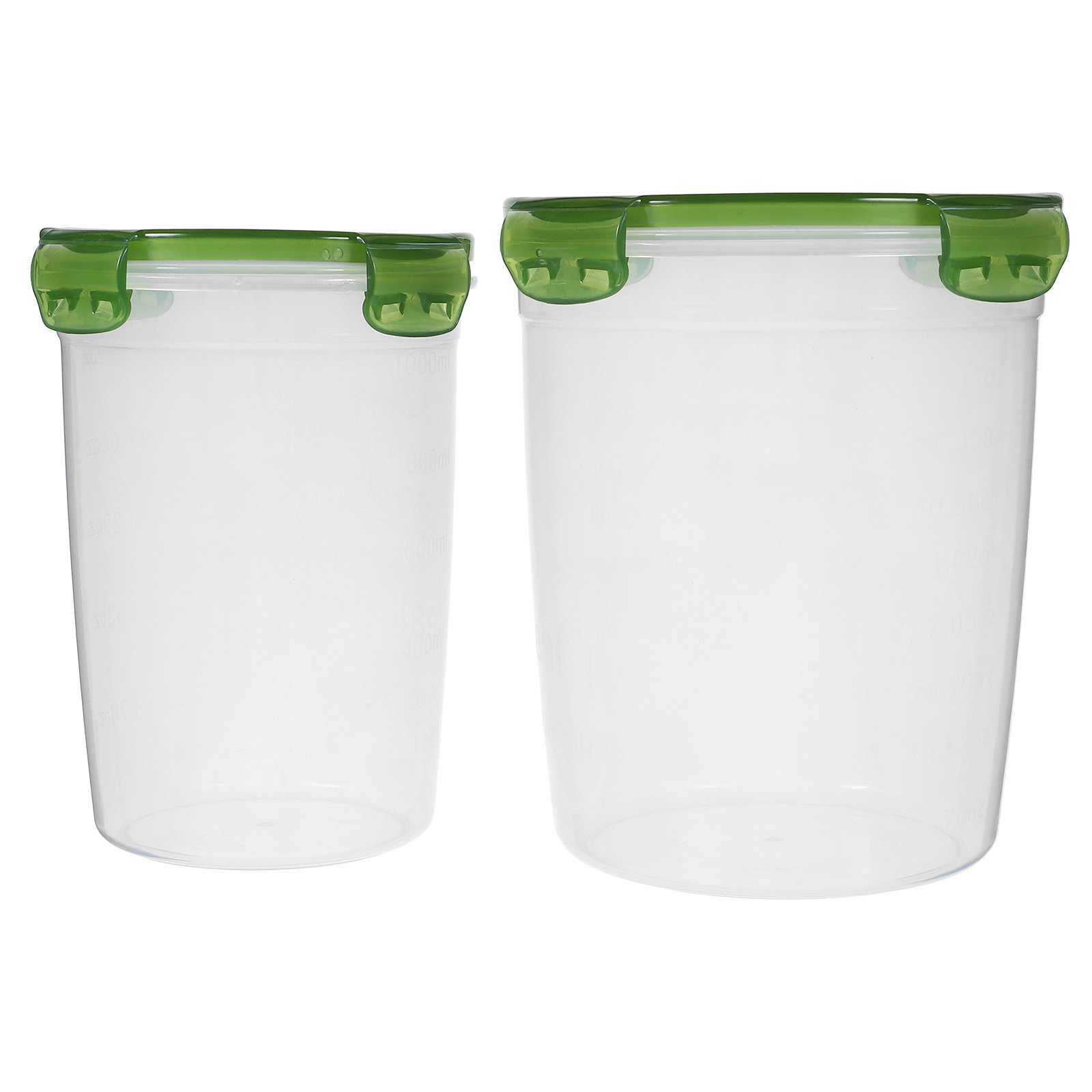 2Pcs Airtight Food Jar PP Plas - Coffee Tea Sugar 评论和价格