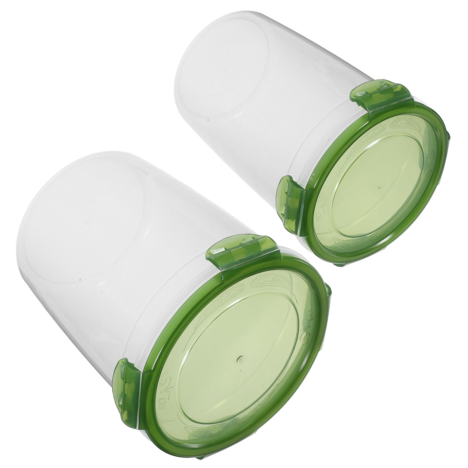 2Pcs Airtight Food Jar PP Plas - Coffee Tea Sugar 评论和价格