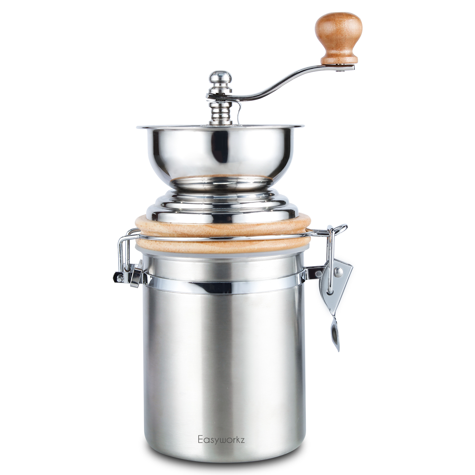 Easyworkz Manual Coffee Grinde - Burr Hand Grinder 评论和价格
