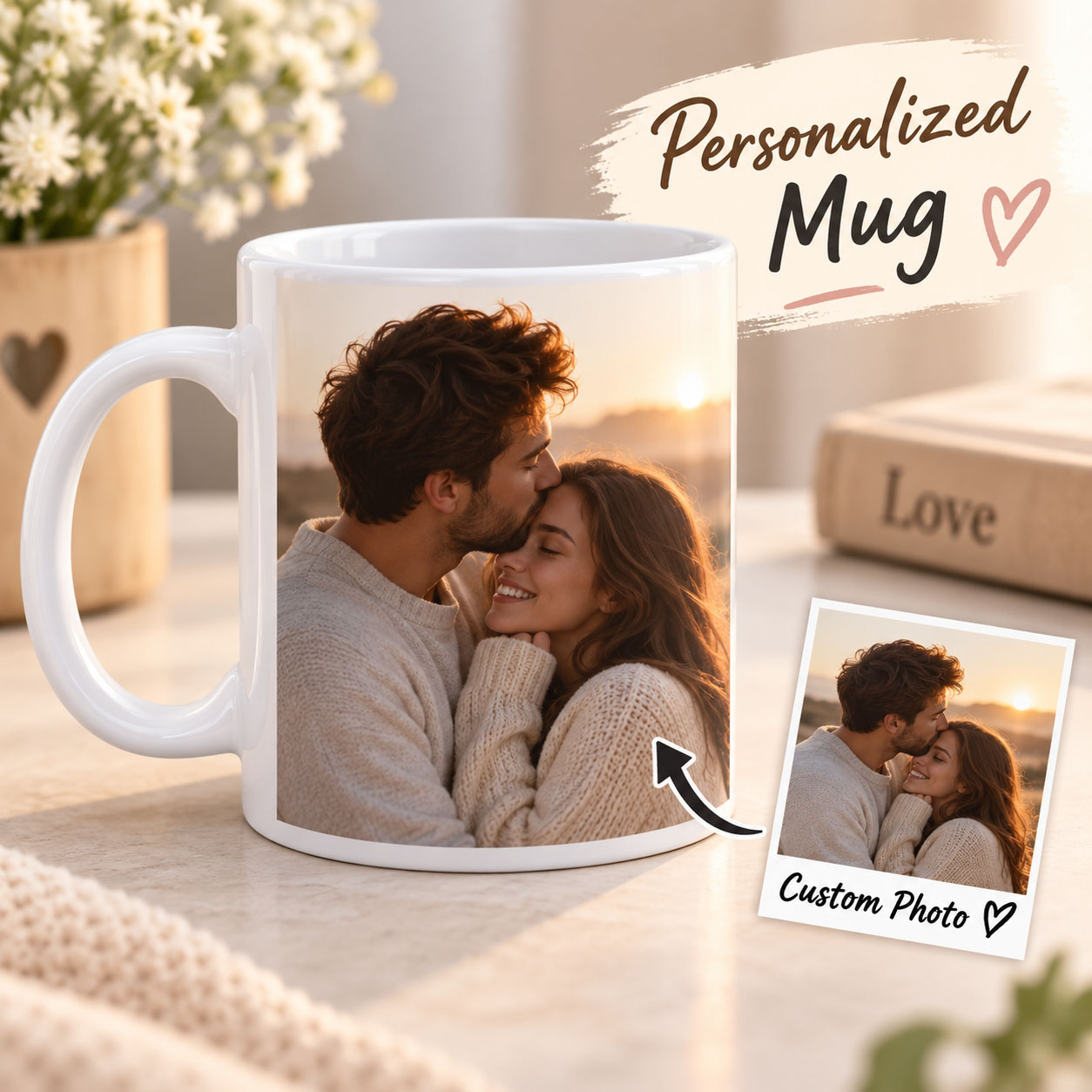 Custom Photo Mug Personalized  - Coffee Tea Images 评论和价格