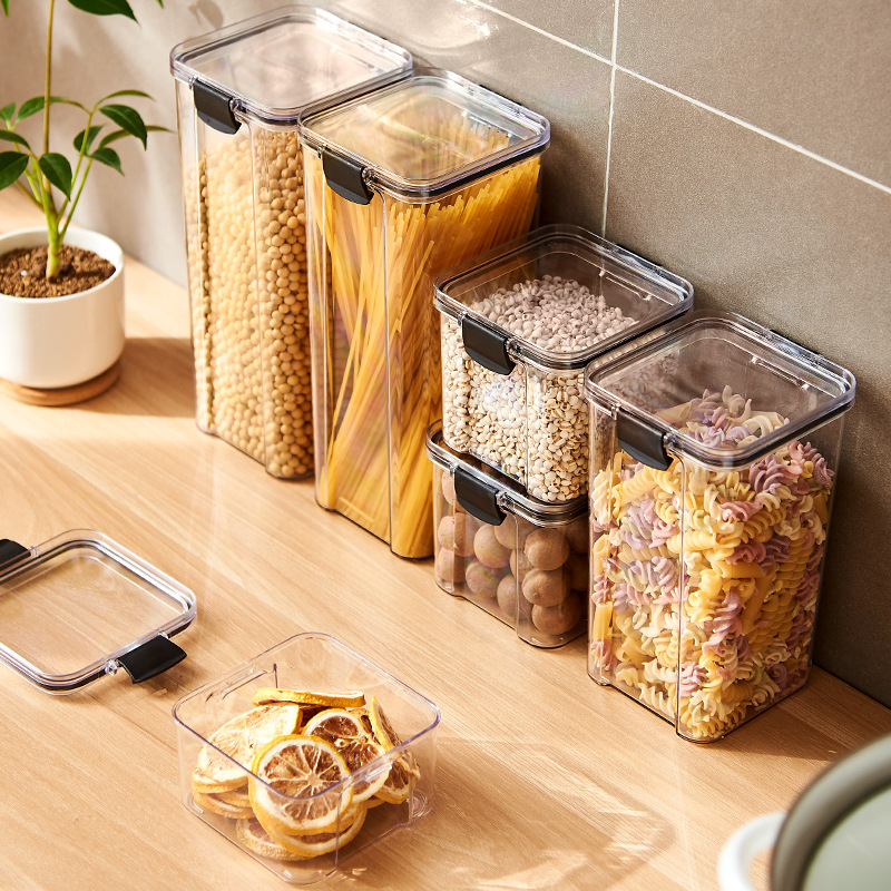 Sealed Jars Kitchen Grain Stor - Coffee Tea Sugar 评论和价格