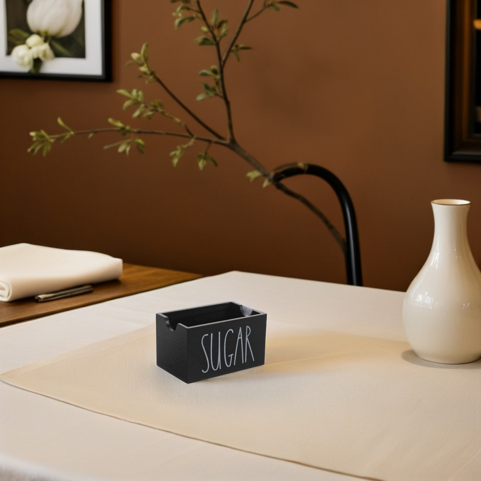 Wood Sugar Packet Holder for C - Coffee Tea Sugar 评论和价格