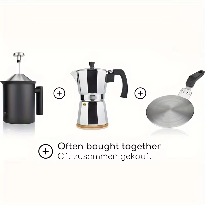 1Pcs 13cm 5.12in Steel Inducti - Moka Pot Stove 评论和价格