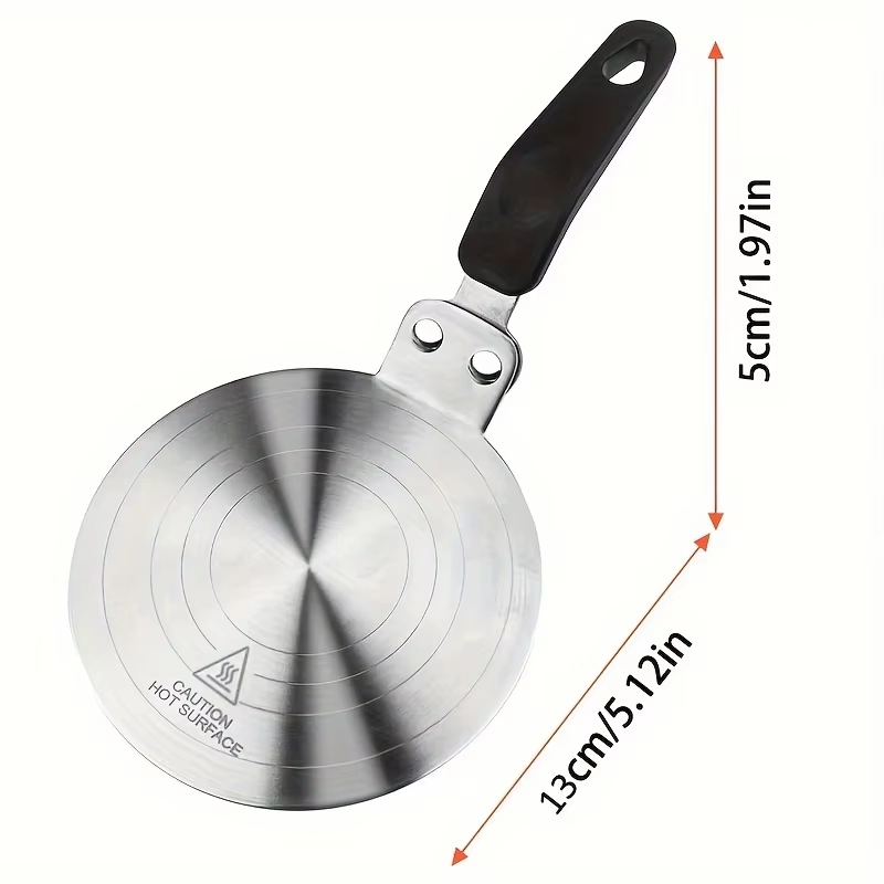 1Pcs 13cm 5.12in Steel Inducti - Moka Pot Stove 评论和价格